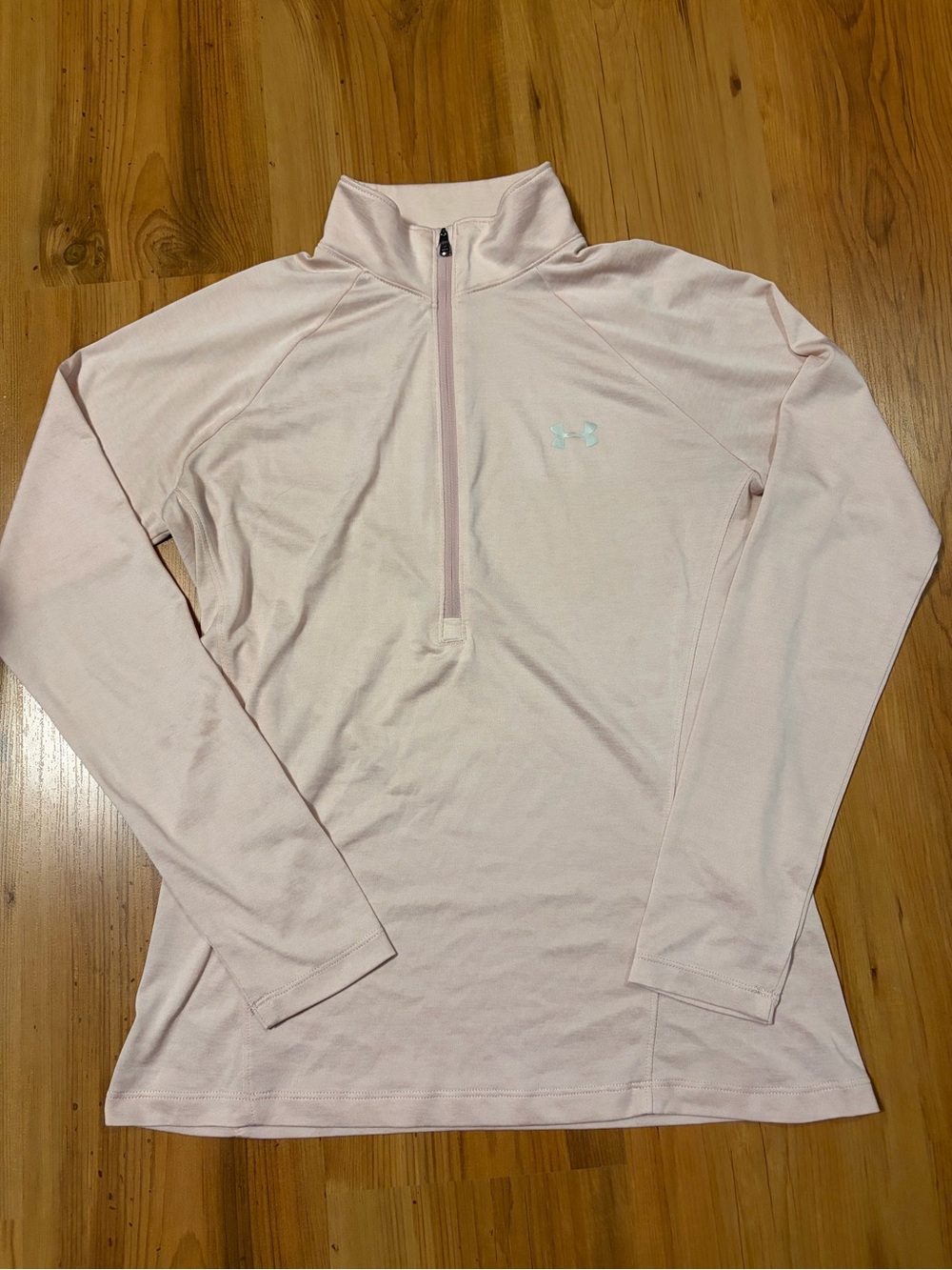 Under Armour Pale Pink Half-Zip Pullover